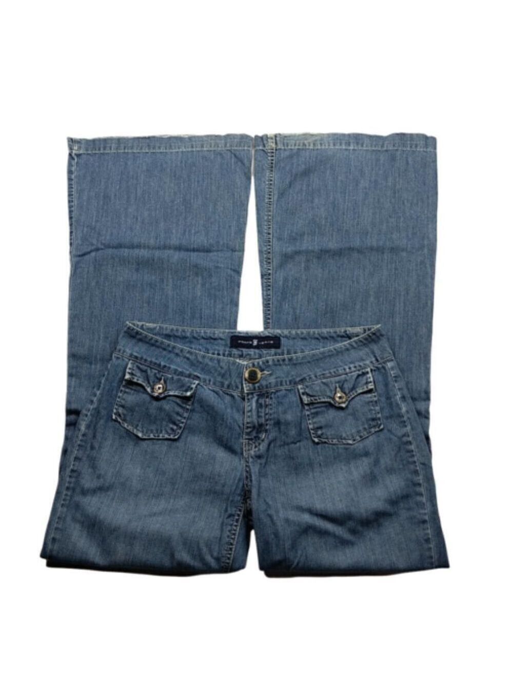 Forme Jeans Womens Flare Leg Size 9 Medium Wash Denim
